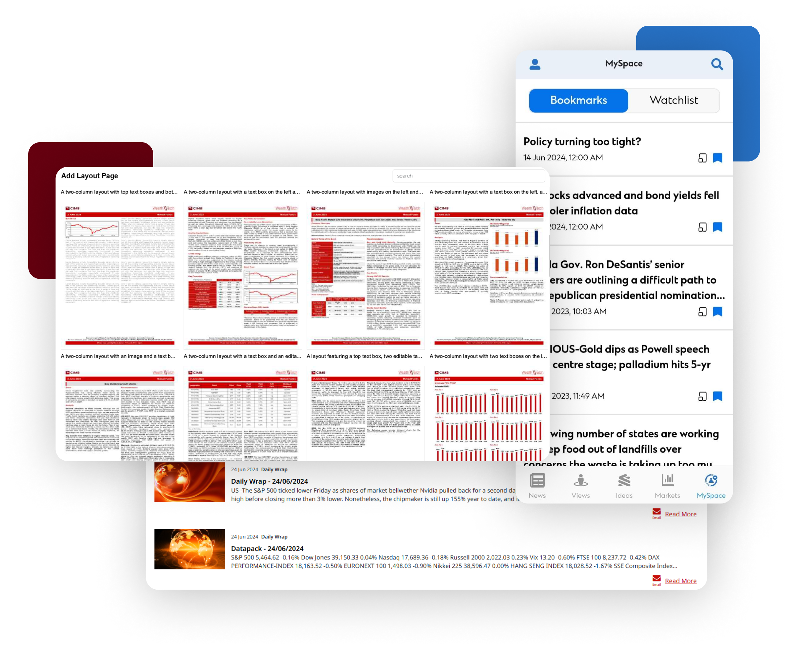 A collage showing Personalized Content Generation